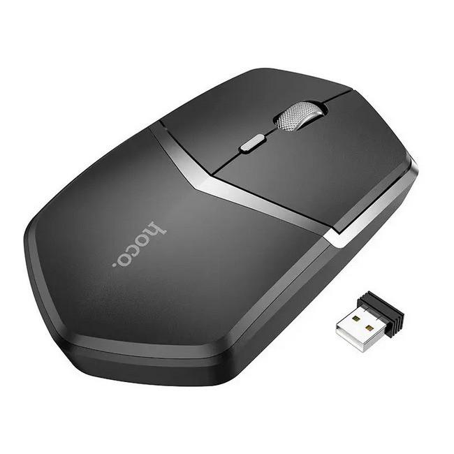 Компьютера мышка Hoco Cool 2.4G DI33 Black (020394)