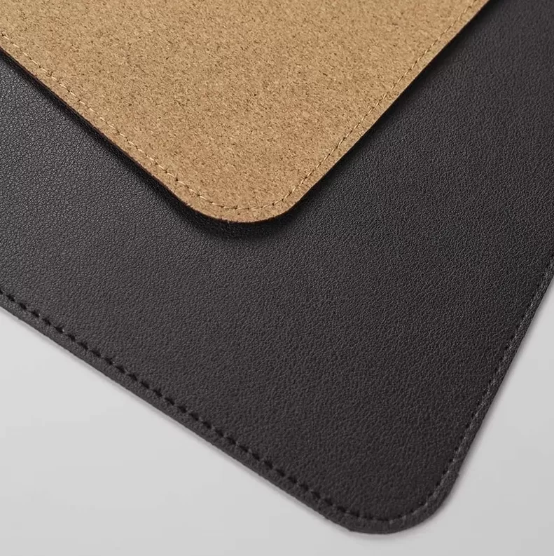 Килимок для мишки Miiiw Solid Leather Mouse Pad 900х400 мм Black - фото 2