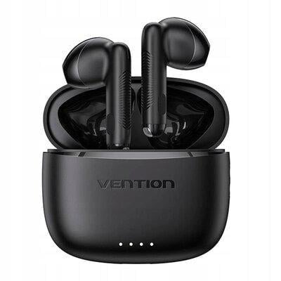 Наушники беспроводные Vention Elf Earbuds E03 300 mAh Bluetooth 5.3 Black (602021)