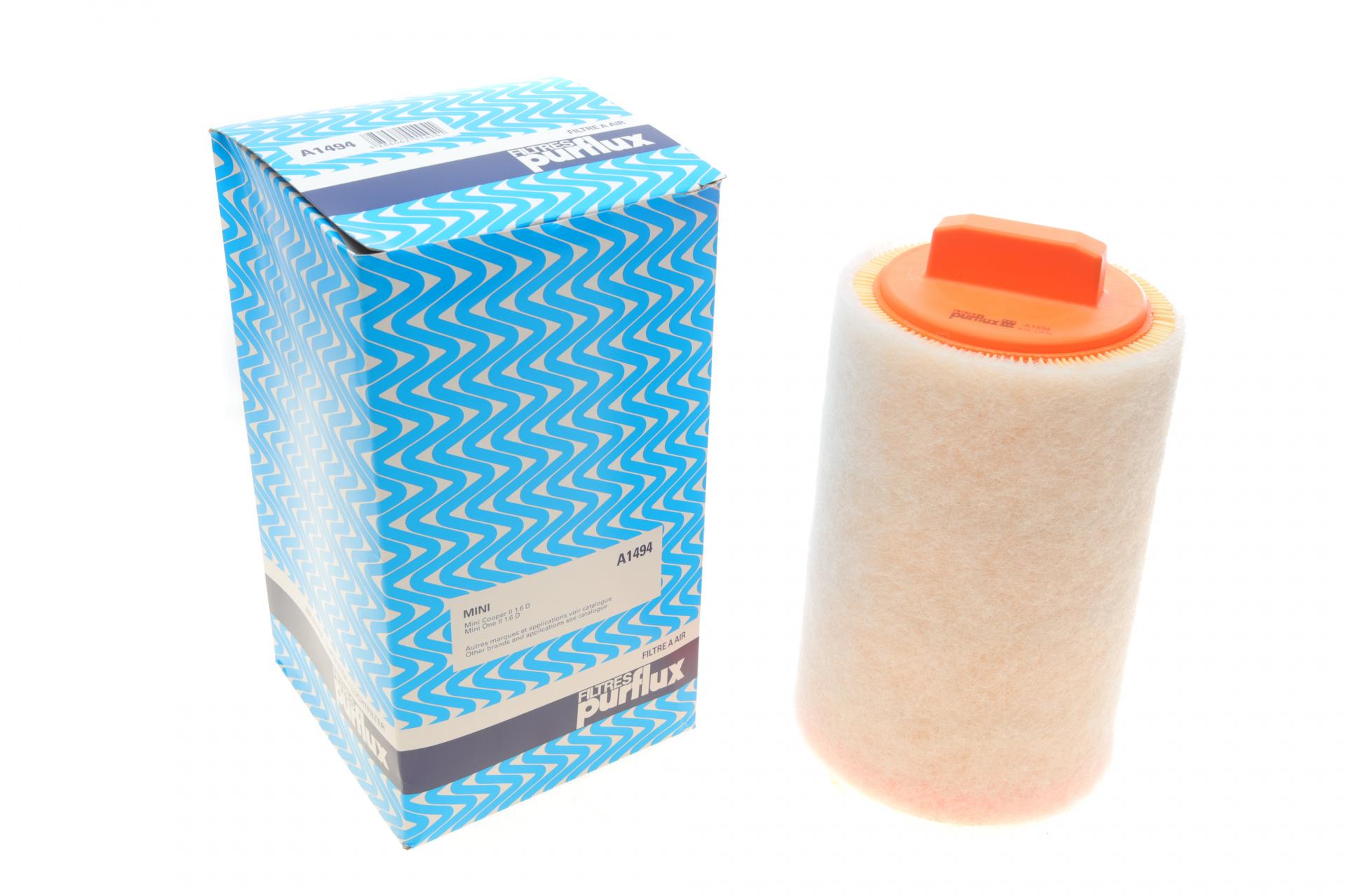 Фильтр воздушный PURFLUX для Mini Cooper 2 1,6/2,0D 10- (A1494)