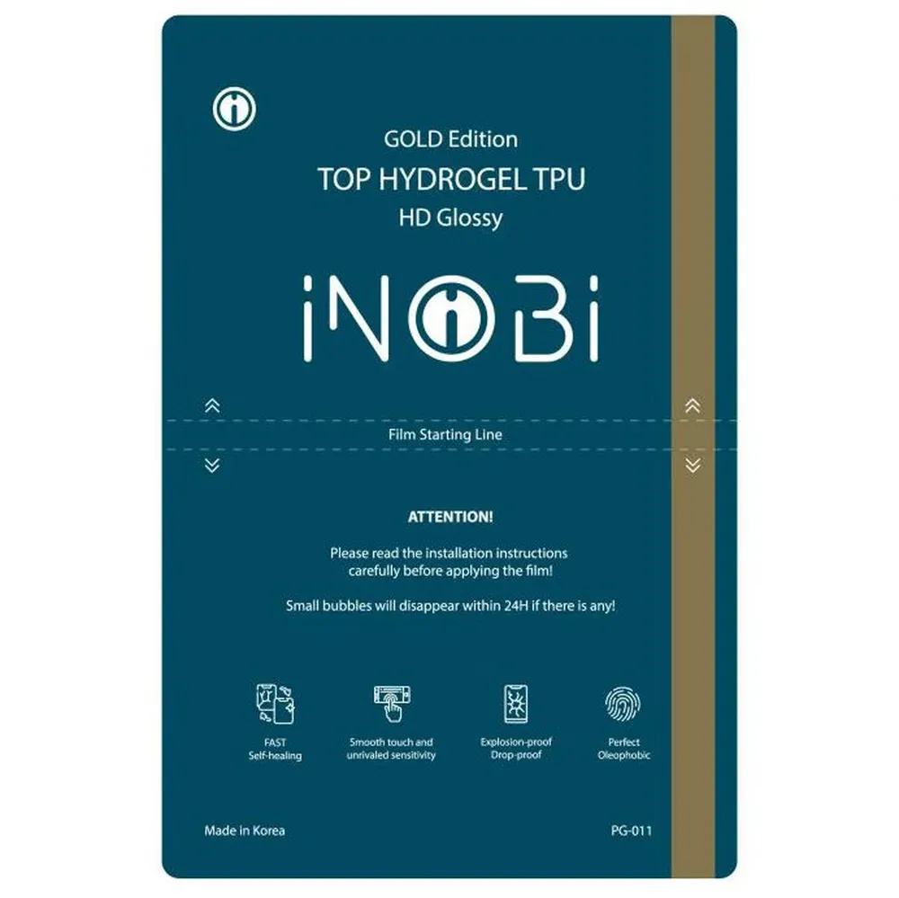 Защитная гидрогелевая пленка iNobi Gold для Itel P55, A666L, Power 55 глянцевая Защитная гидрогелевая пленка iNobi Gold для Itel P55, A666L, Power 55 глянцевая