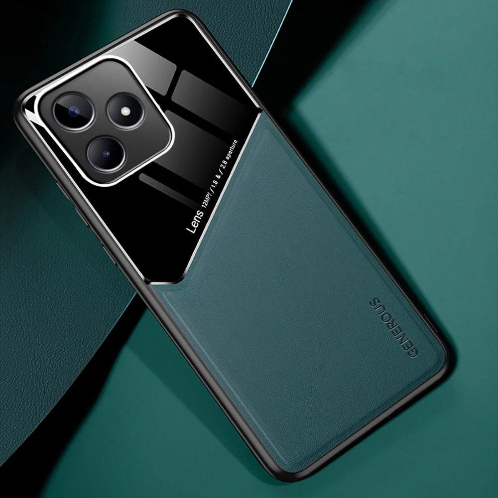 Комбинированный чехол Generous Realme C53 Green (36180-08)