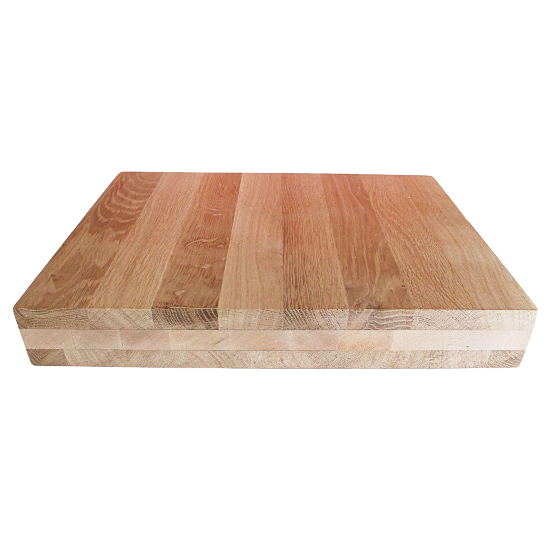 Дошка Mazhura прямокутна з ручками з дубовими вставками 36х46х6 см (mz323065)