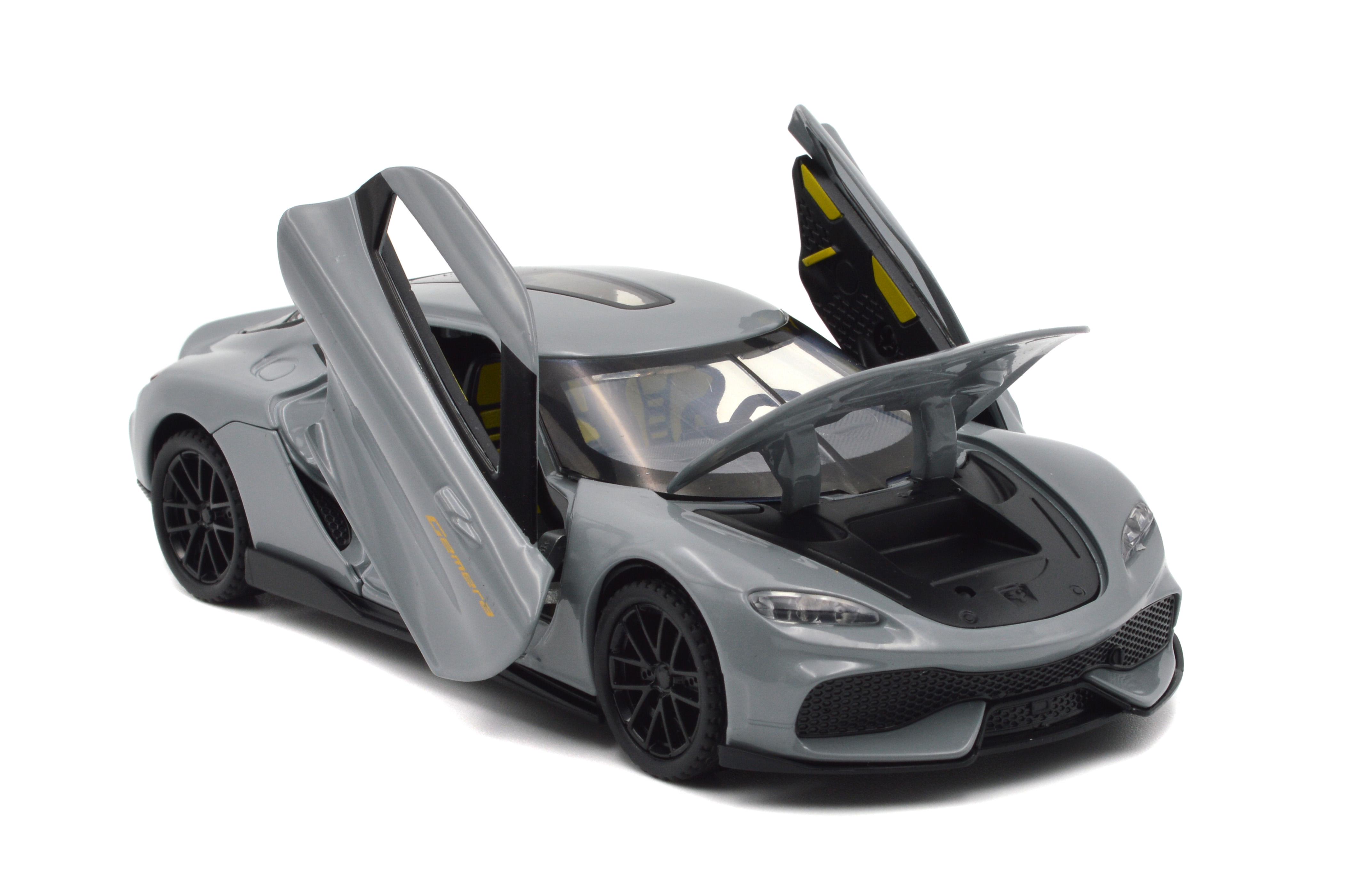 Модель металлическая Koenigsegg Gemera свет звук инерция открываются все двери (73022G) - фото 8 Модель металлическая Koenigsegg Gemera свет звук инерция открываются все двери (73022G) - фото 8