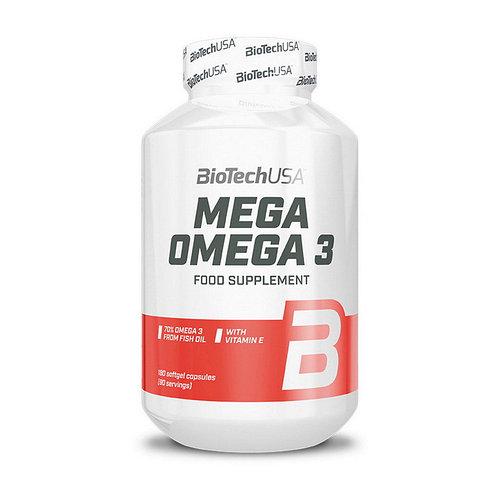 Омега BioTech Mega Omega 3 180 капс Без вкуса
