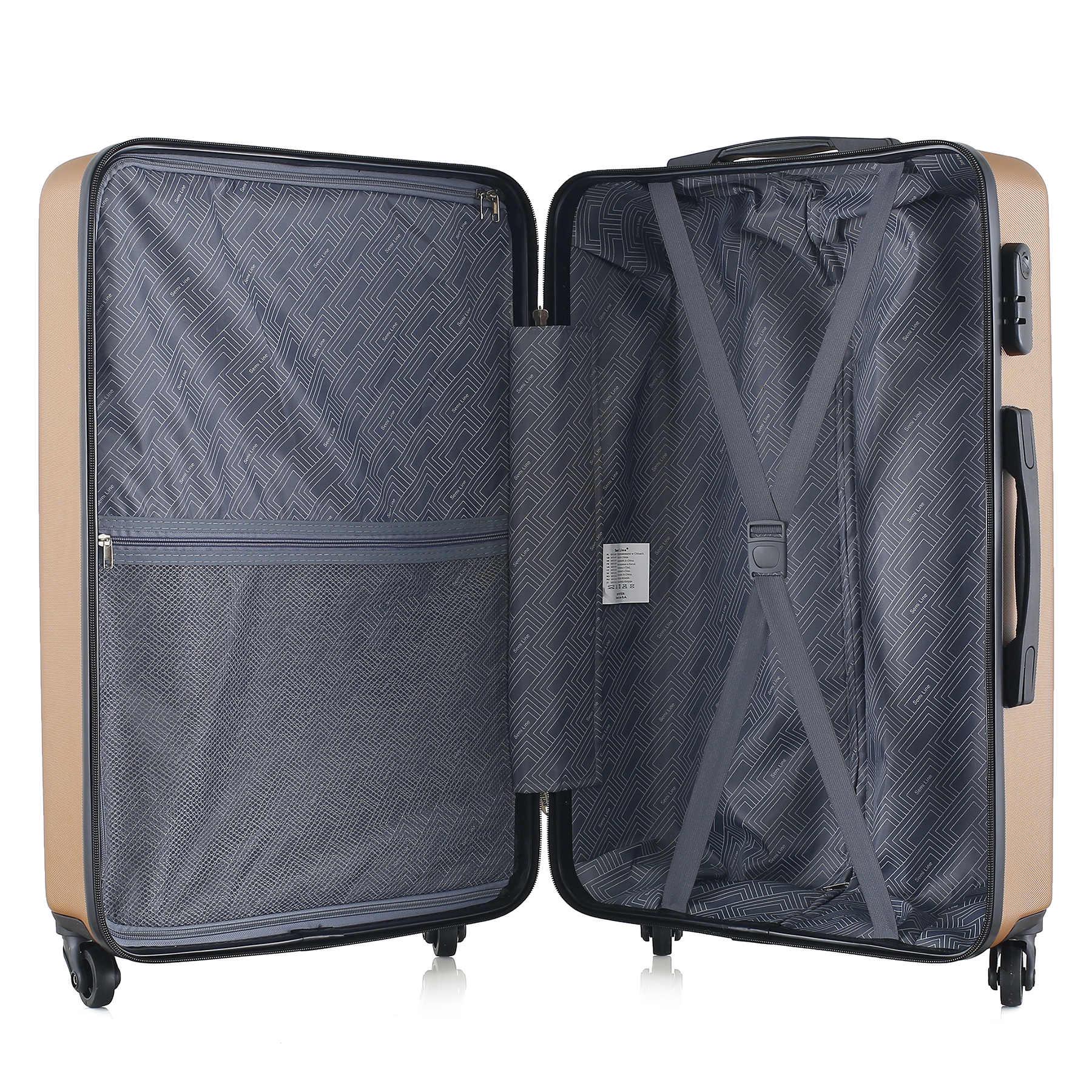 Чемодан SEMI LINE 24" M Brown (T5693-2) - фото 6 Чемодан SEMI LINE 24" M Brown (T5693-2) - фото 6