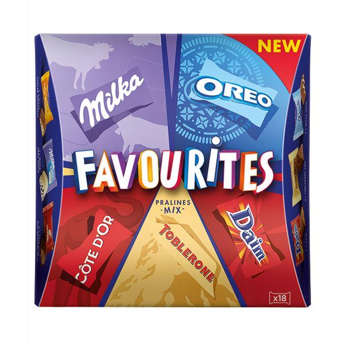 Набір шоколадних цукерок Milka Favourites 159 г (22288170)