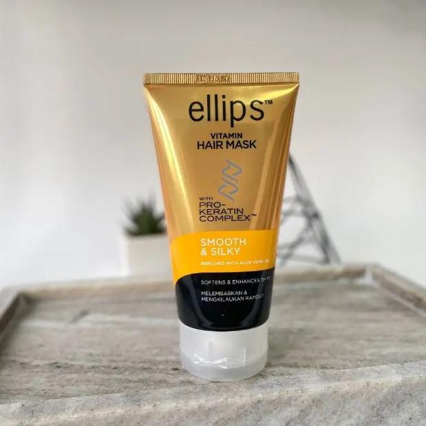 Маска для волосся Ellips Vitamin Hair Mask Smooth&Silky with Pro-Keratin Complex Бездоганний шовк 120 мл (E9266) - фото 2