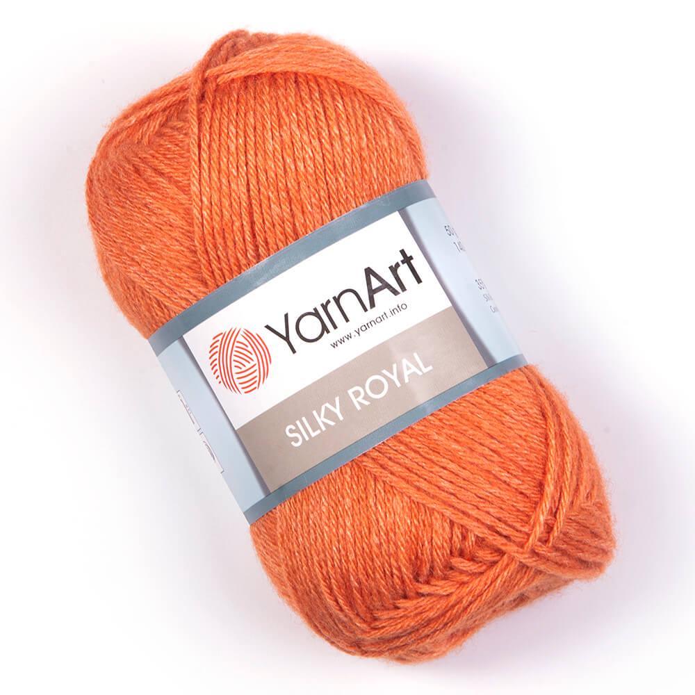 Пряжа YarnArt Silky Royal 438 Кирпичный (6172)