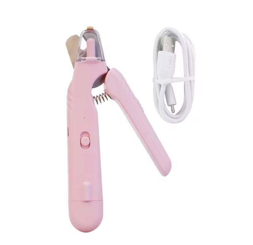 Кігтеріз з пилкою для котів і собак 2в1 від USB Рожевий (8b61a758)