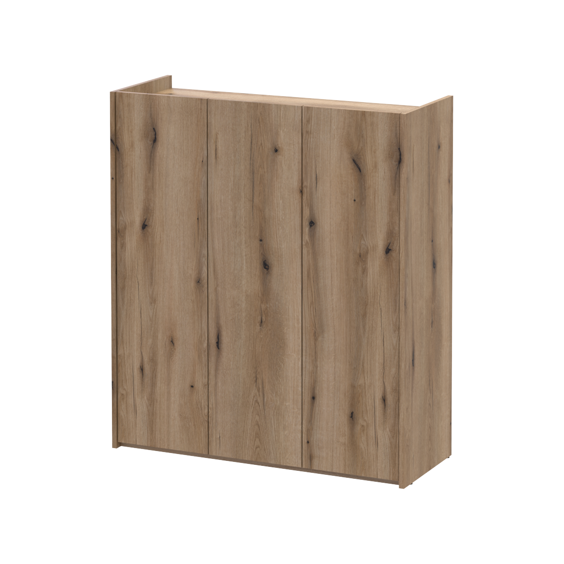 Тумба для взуття Doros Кассель 3 ДСП 97х40х110 см Дуб Евок (41516210) (41516210) - фото 1