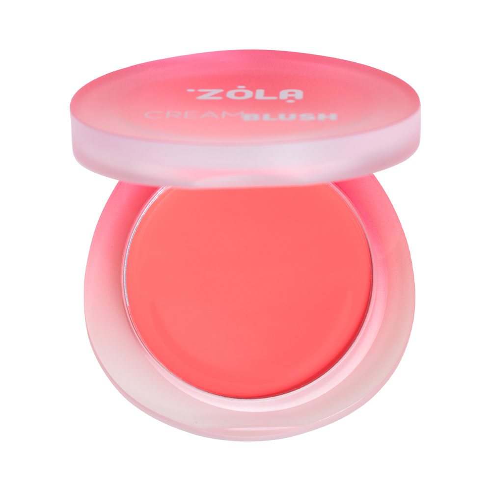 Румяна кремовая Zola CREAM BLUSH CORAL POP