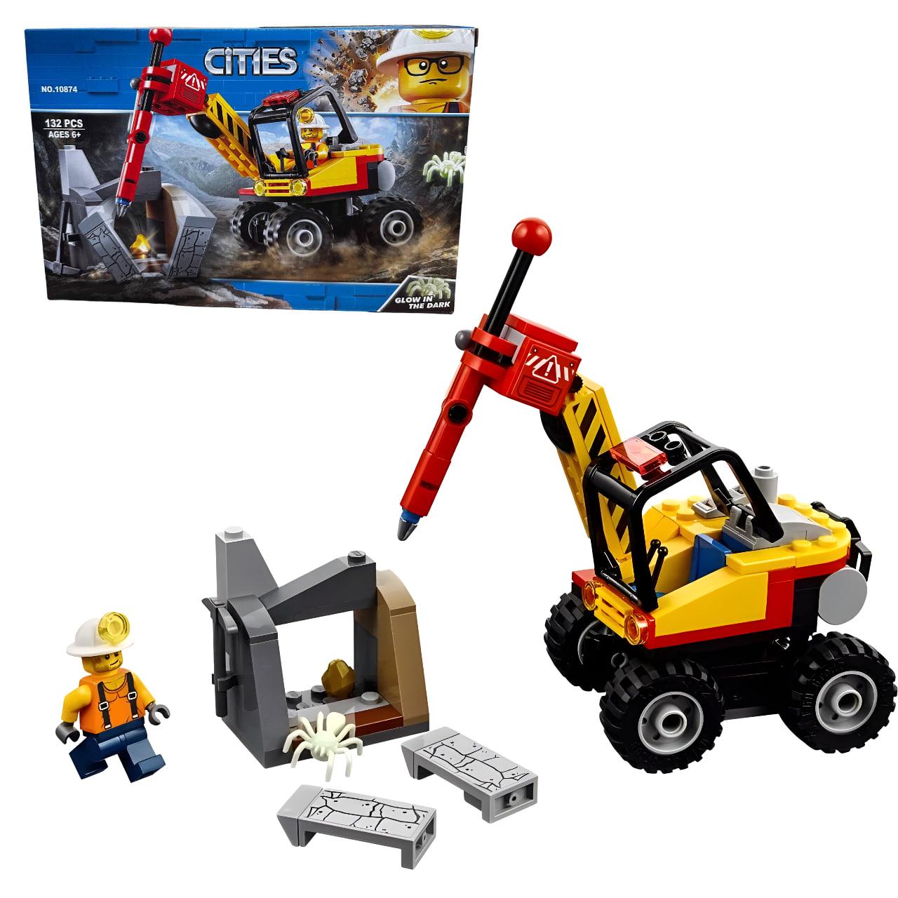 Конструктор Cities Потужний гірський роздільник 132 деталі (BK10874) - фото 6