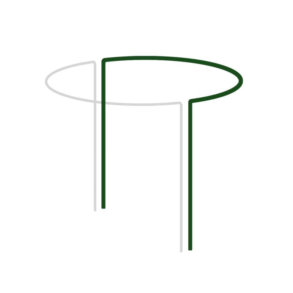 Опора для рослин Bradas кільцева 1/2 кола 85 см Ø 40 см (TYRP44085)