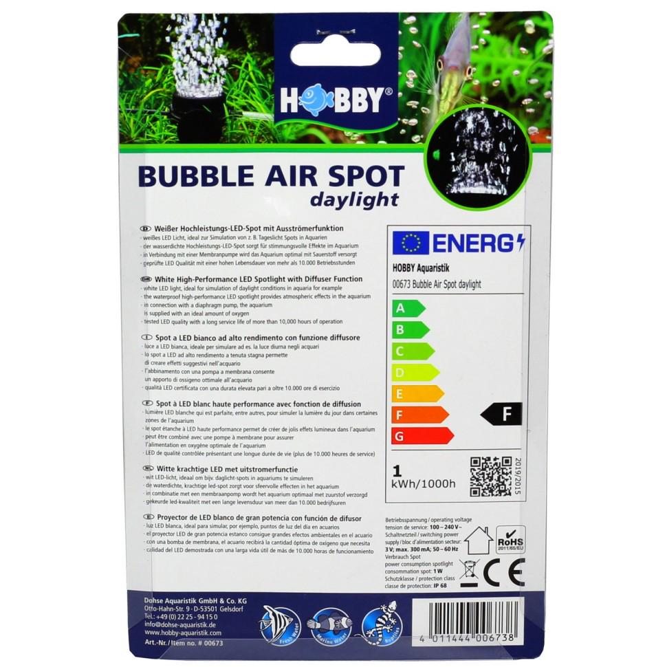 Распылитель с LED освещением Hobby Bubble Air Spot daylight (00673) - фото 11