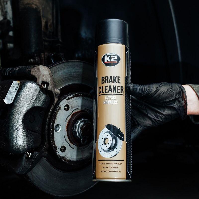 Очиститель для тормозной системы K2 Brake Cleaner аэрозоль 600 мл (W105) - фото 4