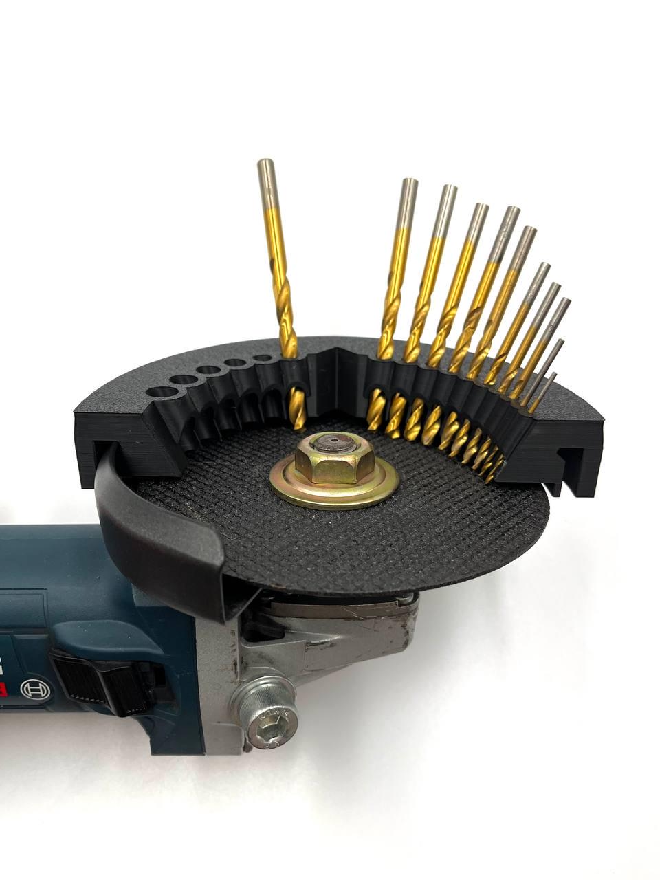 Насадка для заточки сверл для угловой шлифовальной машины 125 мм - фото 2