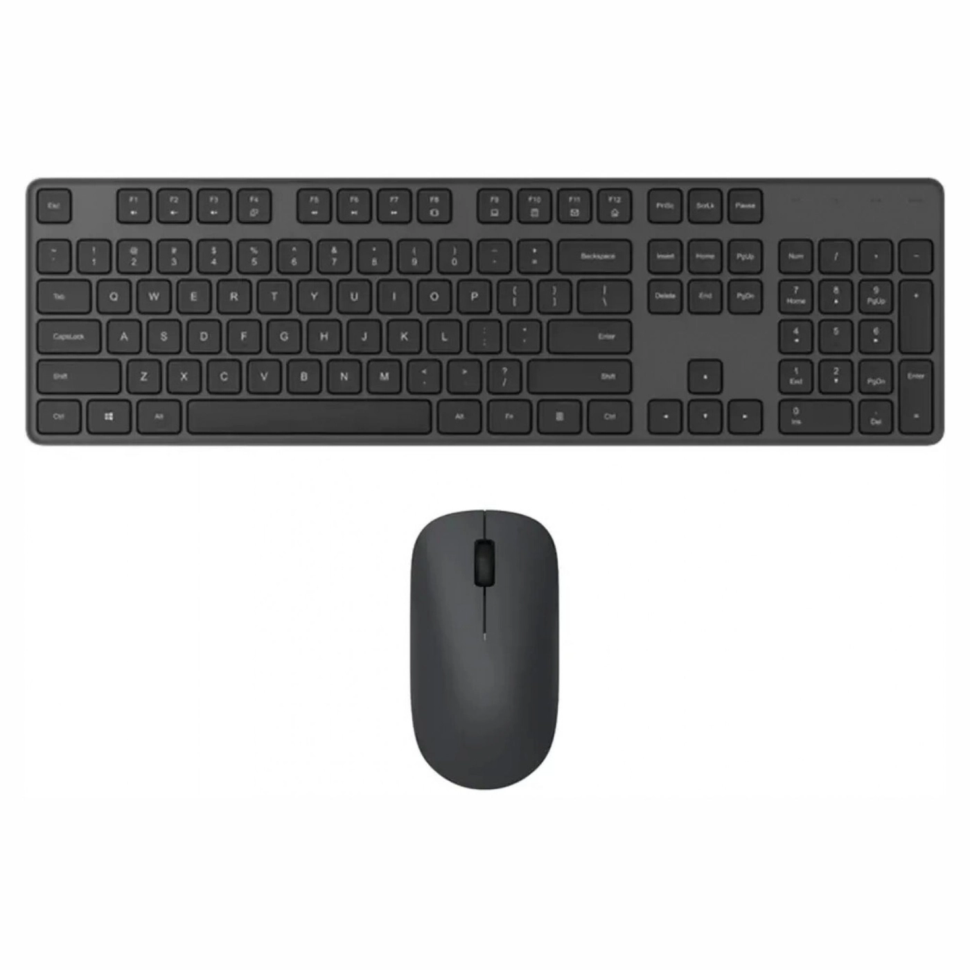 Набір клавіатура та миша Mijia Wireless Keyboard and Mouse Combo 2 BHR6941CN Black