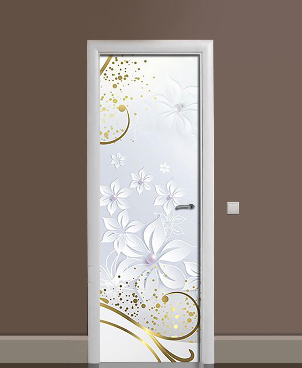 Наклейка 3D на двери Zatarga Чистота мыслей 650х2000 мм (1323466109)