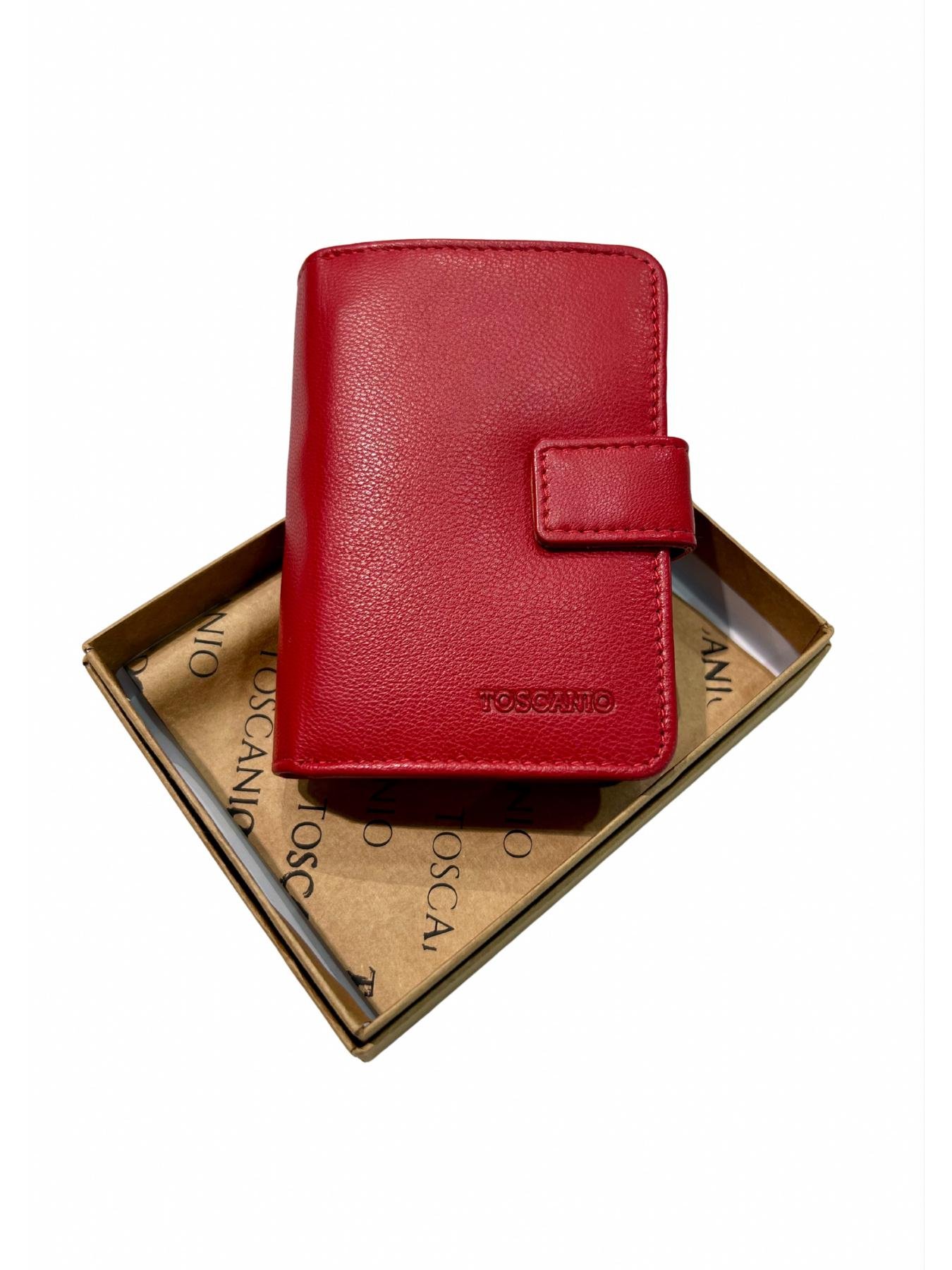Кошелек женский Toscanio Красный (T121 CZERWONY)