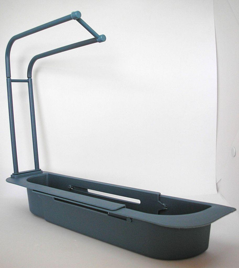 Органайзер для кухонной мойки держатель холдер для губки и моющих средств с двойной вешалкой - фото 3 Органайзер для кухонной мойки держатель холдер для губки и моющих средств с двойной вешалкой - фото 3