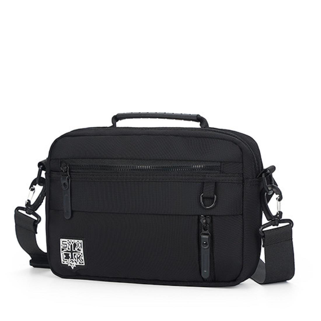 Чоловіча сумка із ручкою через плече Royal Bag AT09-T-23356A Чорний (6293)