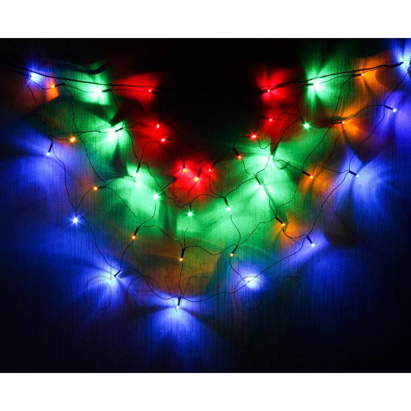 Гирлянда сетка 3x0,6 м 120LED RGB IP20 (651276)