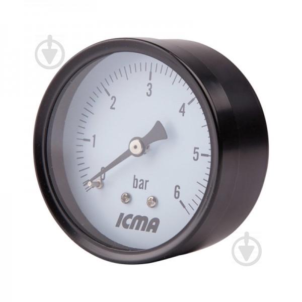 Манометр заднего подключения Icma 243 1/4 0- 6 Бар (37545)
