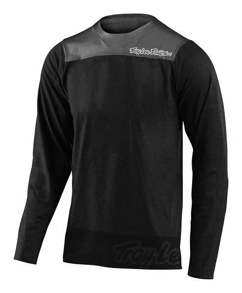 Джерси TLD Skyline L/S Jersey London XL Gray Heather Black/Black (341789015)