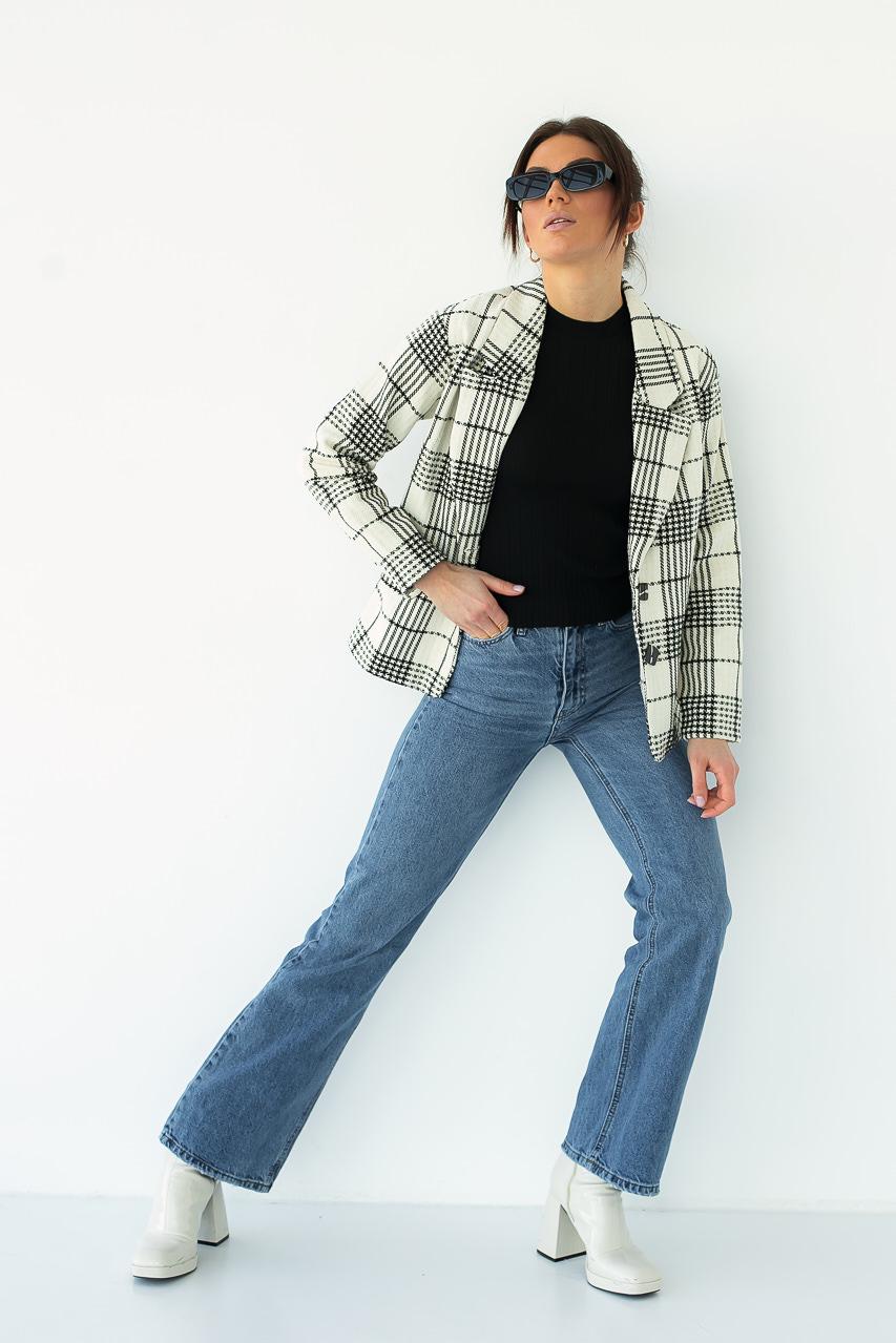 Жакет жіночий To More.e L Білий (9528283) - фото 3 Жакет жіночий To More.e L Білий (9528283) - фото 3