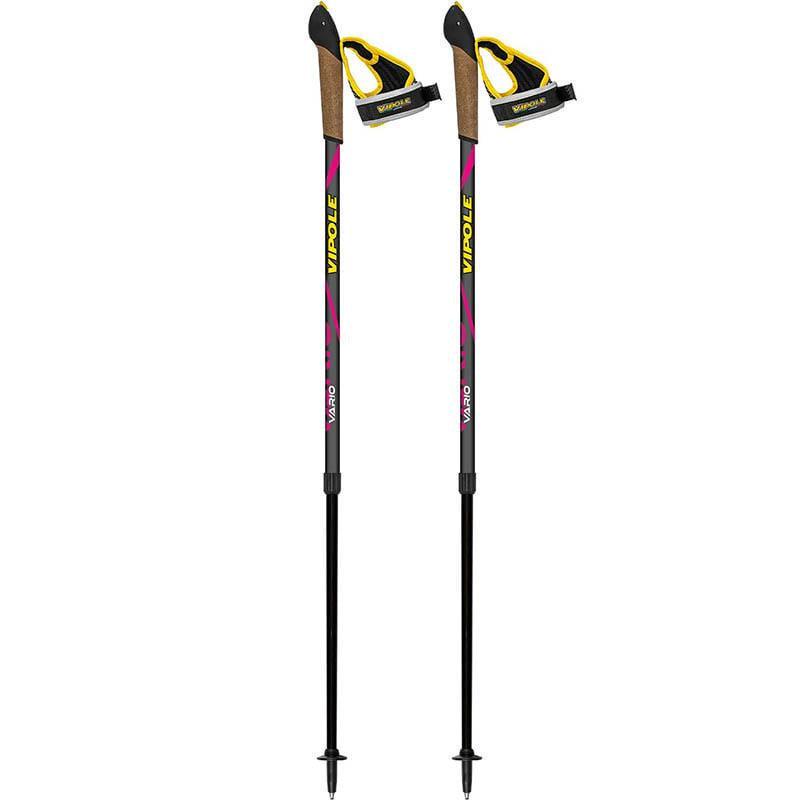 Палки для скандинавской ходьбы Vipole Vario DLX 90-130 см Violet (929894)