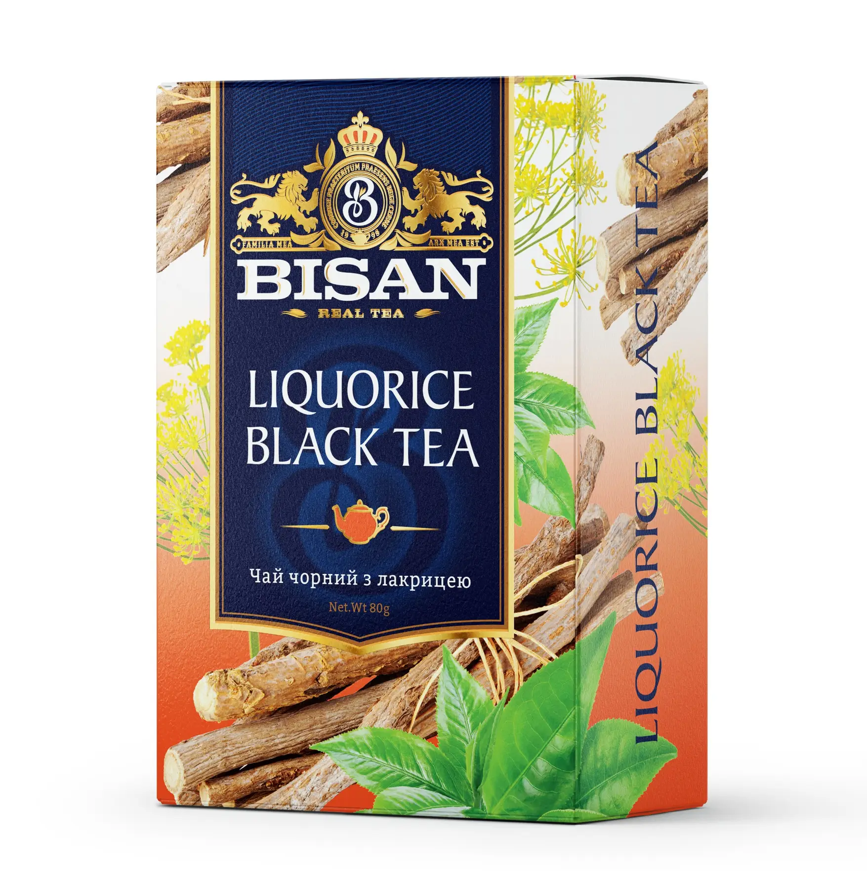 Чай BISAN Liquorice Black Tea 80 г