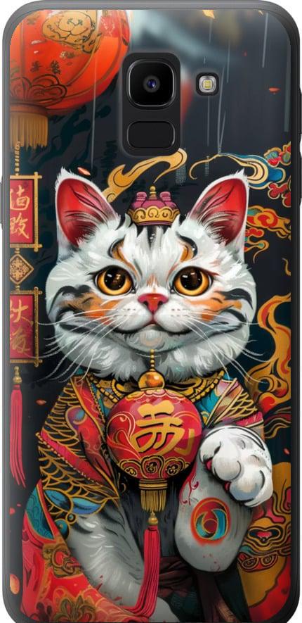 Чехол на Samsung Galaxy J6 2018 China Cat v2 (6135u-1486-42517)