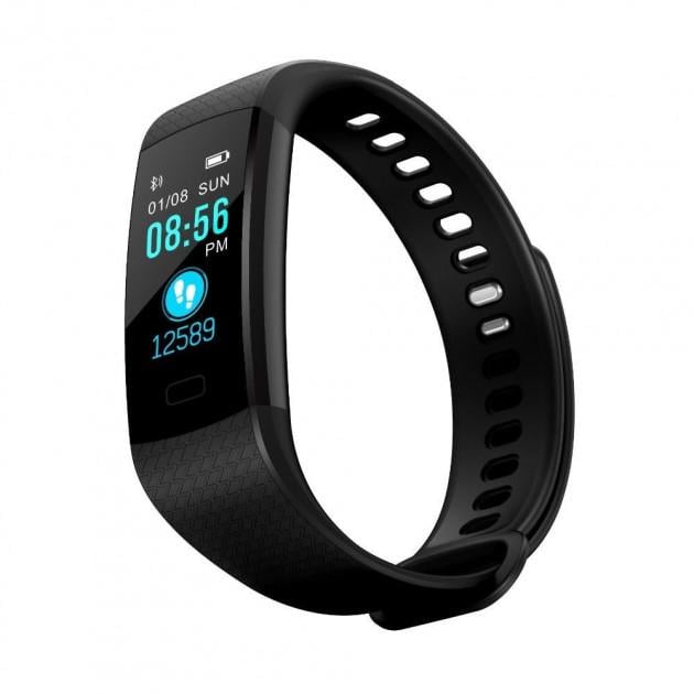 Смарт-браслет для фитнеса SENOIX Y5 с тонометром Черный