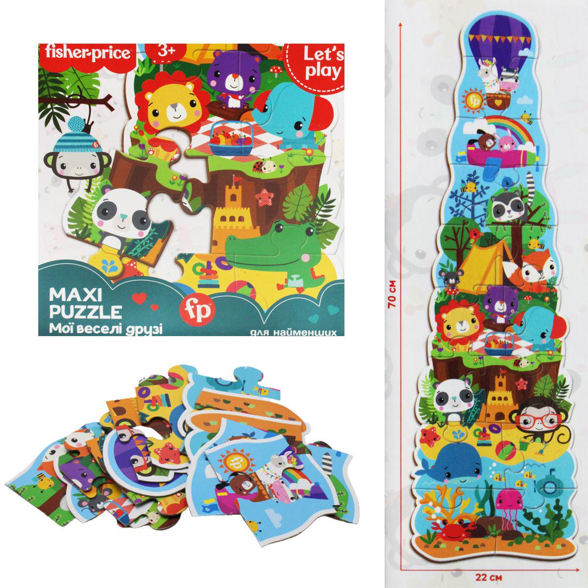 Пазлы Vladi Toys Мои веселые друзья VT1711-10 (4820234761999) - фото 2