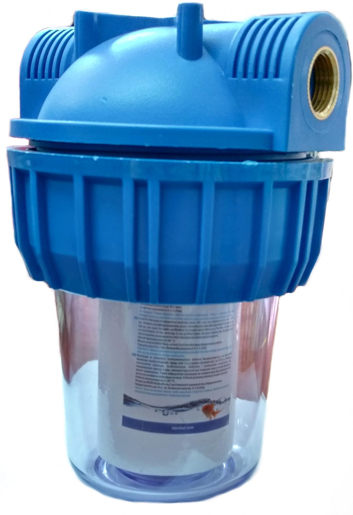 Натрубный корпус AquaKut 5" подключение 1/2" (000046120)