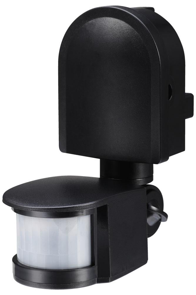 Датчик движения инфракрасный E.NEXT e.sensor.pir.10F.black 1200 Вт 180° до 12 м IP44 Черный (s061005)