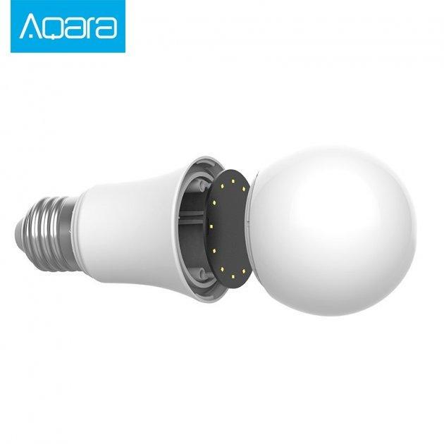 Лампочка умная светодиодная Aqara Smart LED Bulb ZigBee E27 9W Global ZNLDP12LM AL002EUW01 White - фото 4