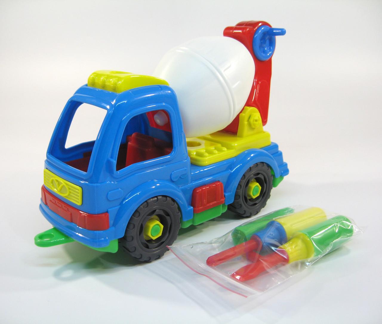 Конструктор розвиваючий бетономішалка Toys Plast (ИП.29.001)