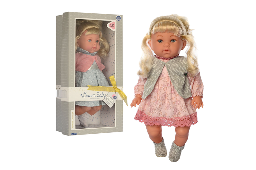 Кукла пупс с мягким телом Dream Baby 8512 большая