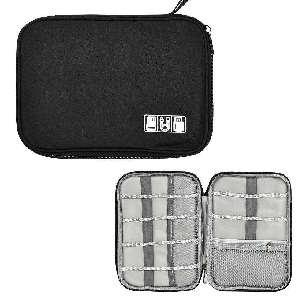 Косметичка-органайзер для зарядок и проводов дорожная 23х16х2,5 см (R32838) - фото 4 Косметичка-органайзер для зарядок и проводов дорожная 23х16х2,5 см (R32838) - фото 4