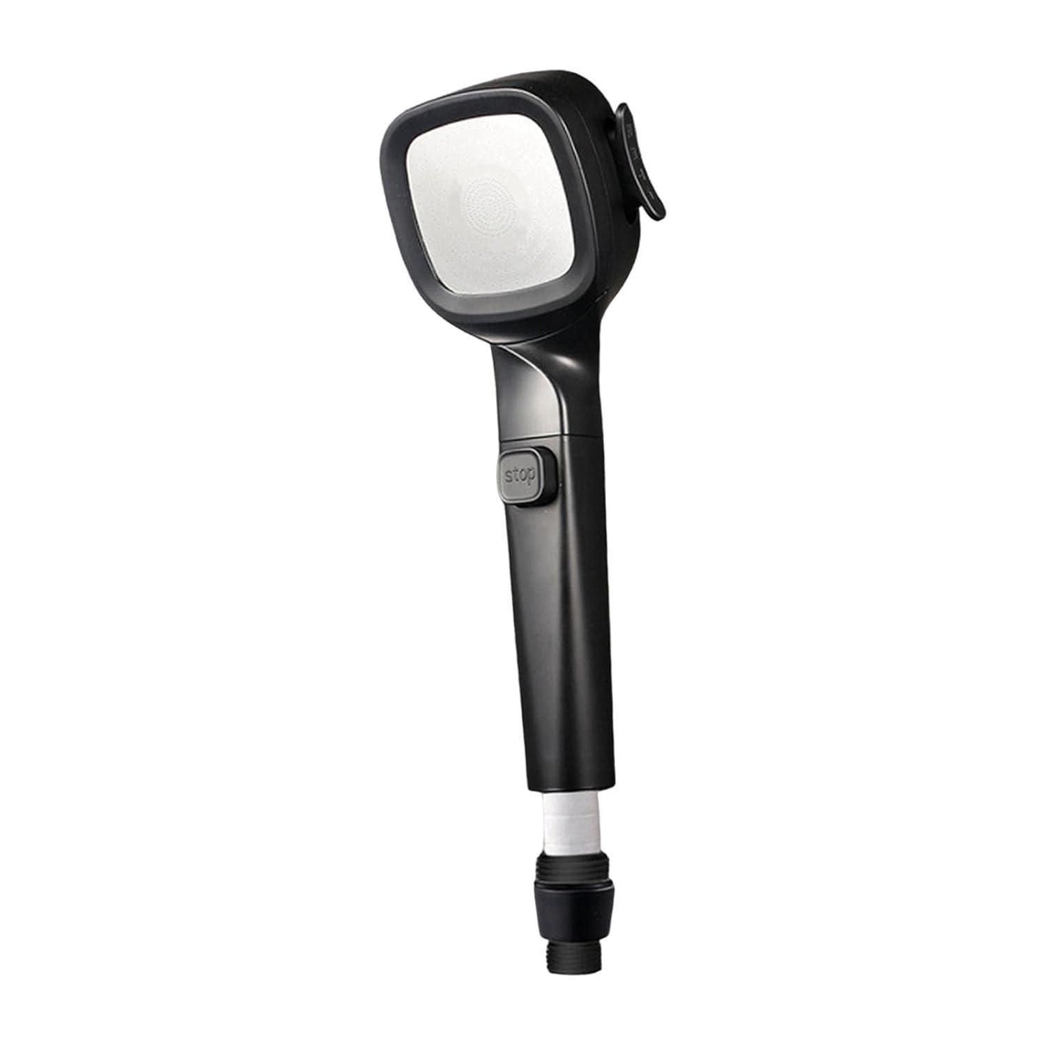 Насадка высокого давления для душа и 4 режимами Черный - фото 3 Насадка высокого давления для душа и 4 режимами Черный - фото 3