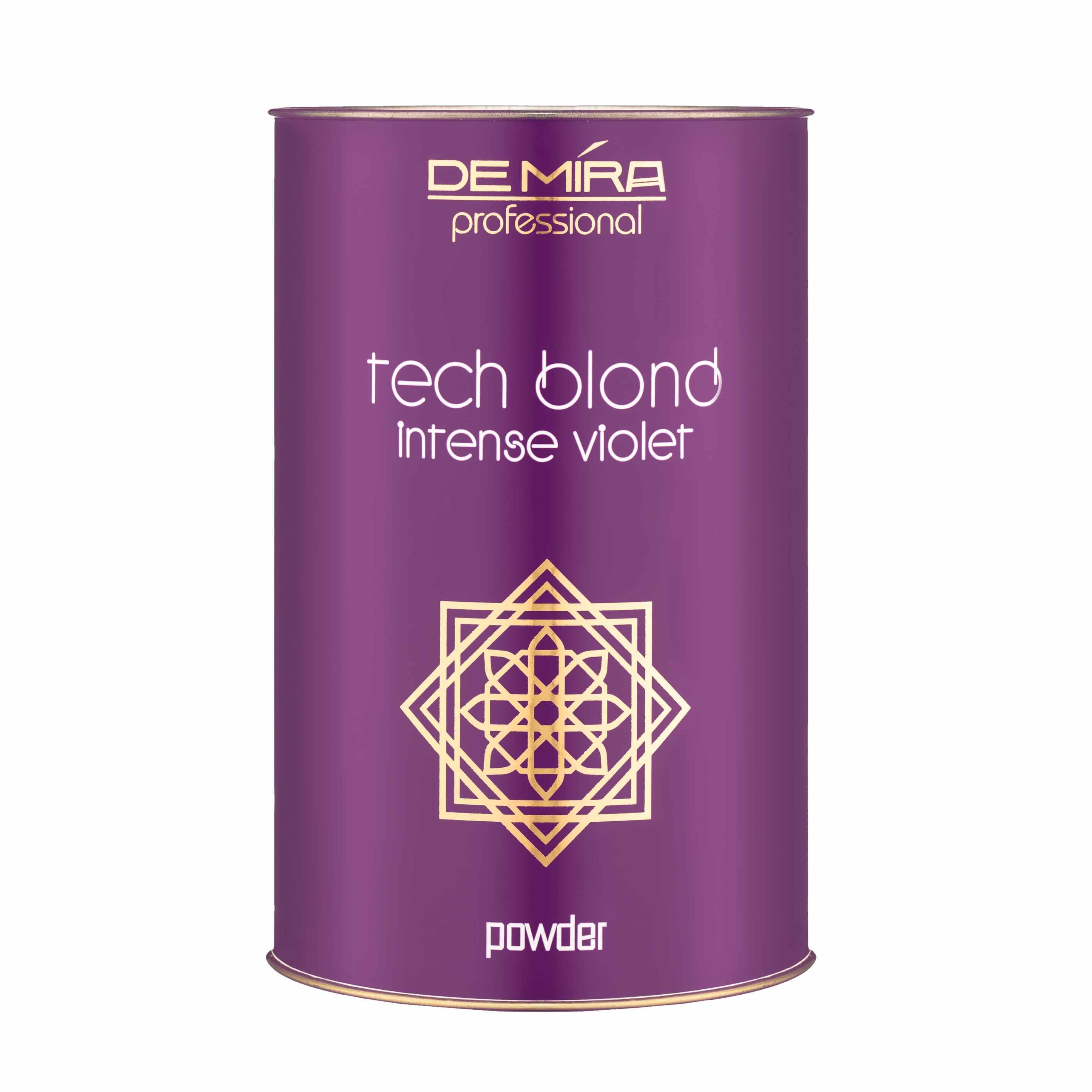 Освітлююча пудра Demira Professional Tech Blond 300 г Intense Violet (000609)