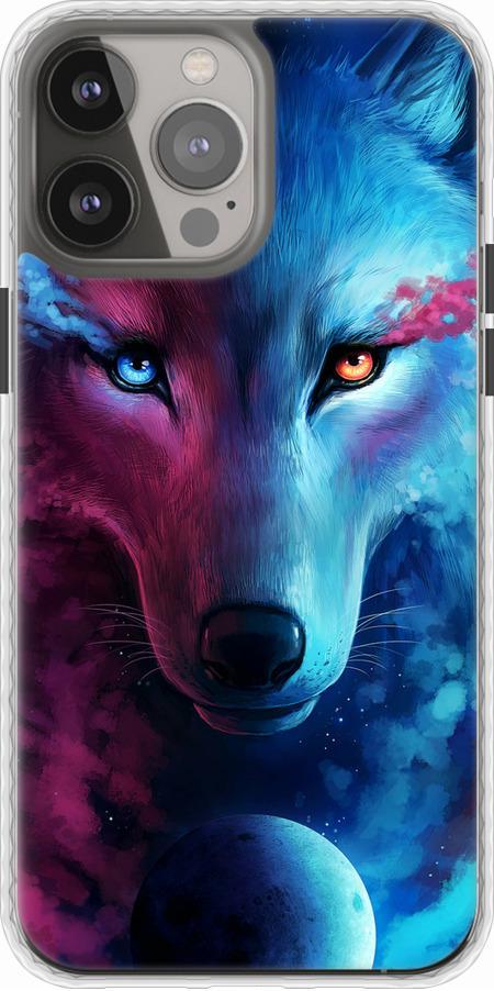Чехол на iPhone 13 Pro Max Арт-волк (3999pm-2371-42517)