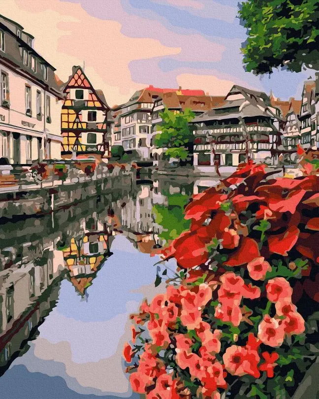 Картина по номерам Brushme Каналы Амстердама 40x50 см (BK-GX45739)