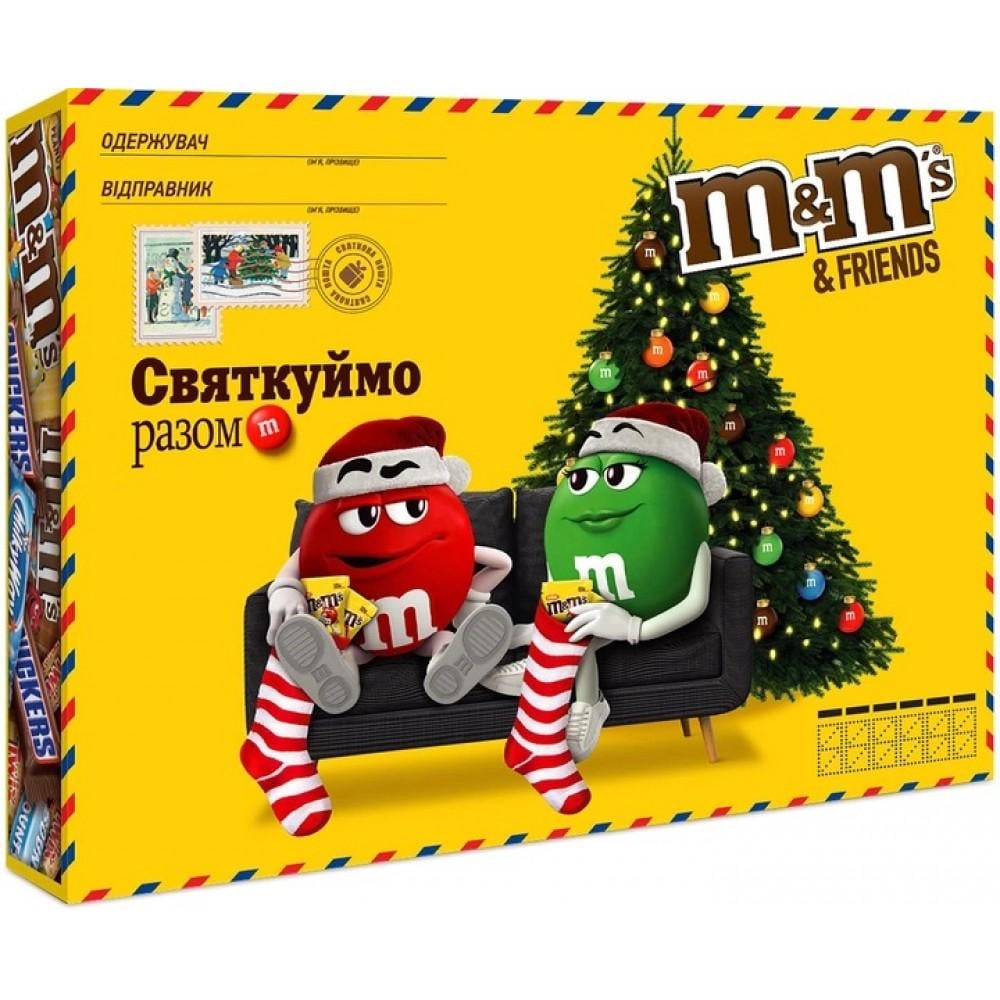 Набір подарунковий M&M's&Friends Бандероль 190 г (23120345)