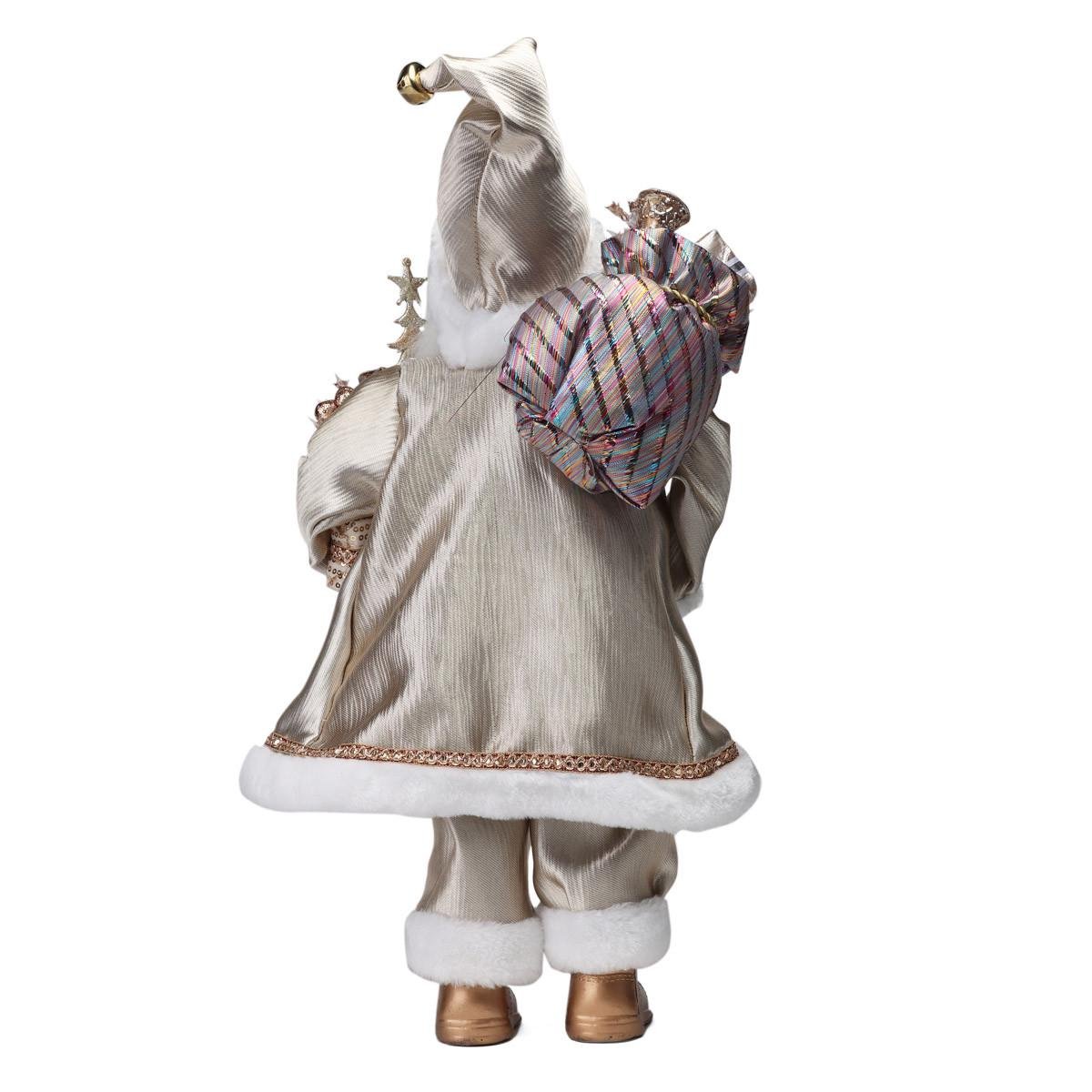 Фигурка декоративная Lefard Стильный санта 46 см (6011-011) - фото 2 Фигурка декоративная Lefard Стильный санта 46 см (6011-011) - фото 2