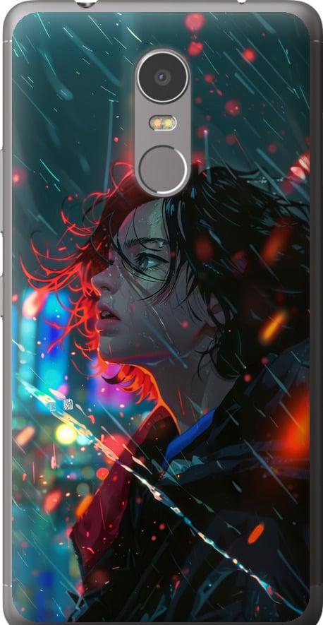 Чехол на Lenovo K6 Note Ночные огни (6096t-453-42517)