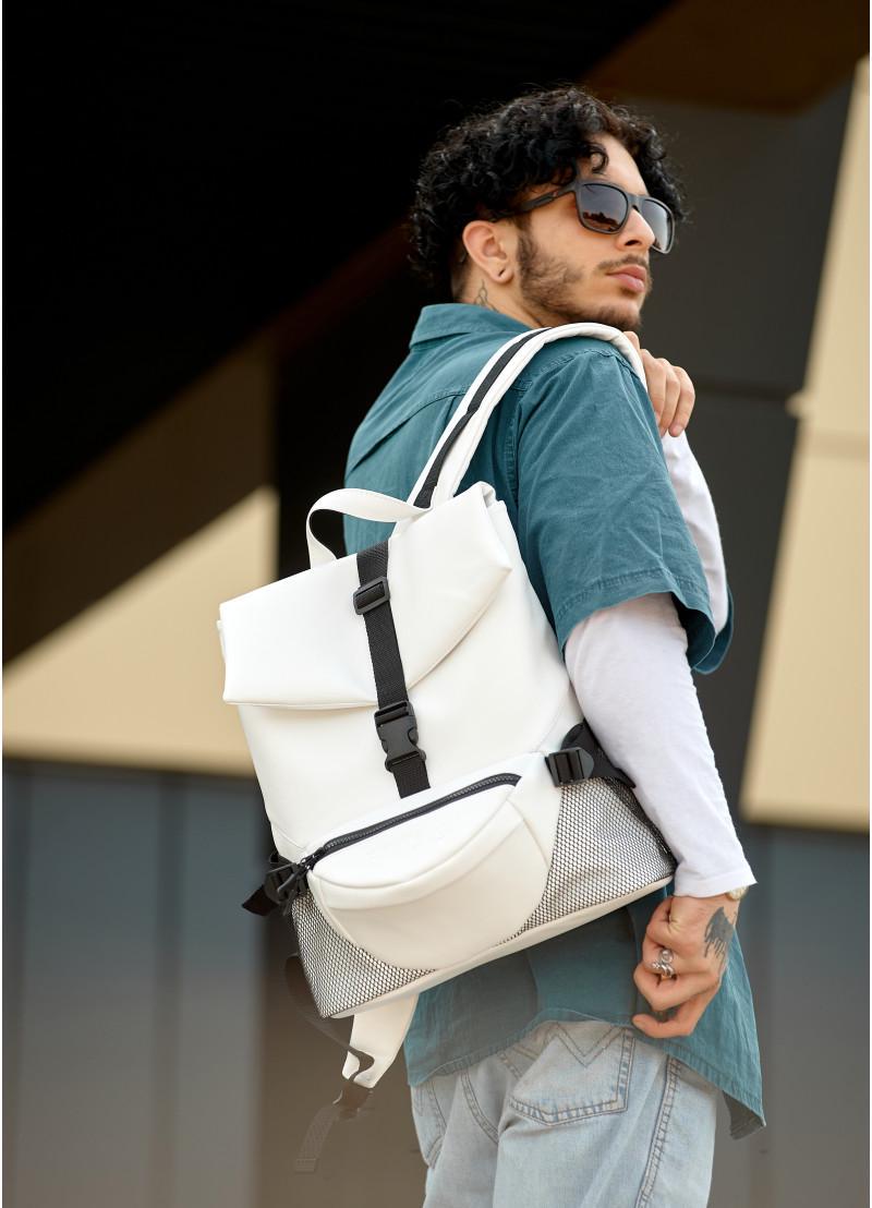 Рюкзак чоловічий Sambag Rene Double Білий (11121001) - фото 1 Рюкзак чоловічий Sambag Rene Double Білий (11121001) - фото 1