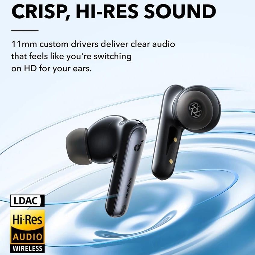 Наушники Anker SoundCore Liberty 4 NC Velvet Black - фото 5 Наушники Anker SoundCore Liberty 4 NC Velvet Black - фото 5